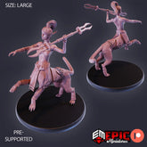 Lamia Quadruped - The Printable Dragon